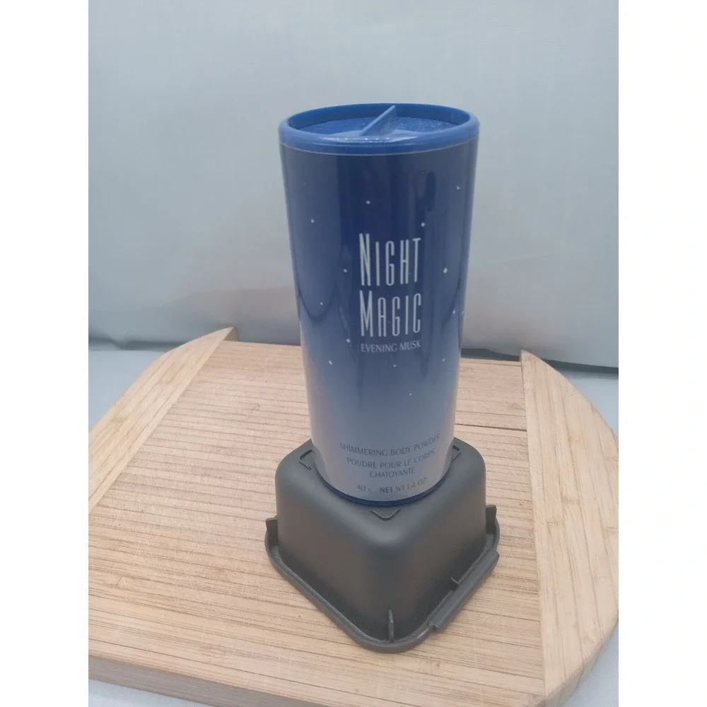 Night‎ Magic Evening Musk Shimmering Body Powder  1.4 Oz. New